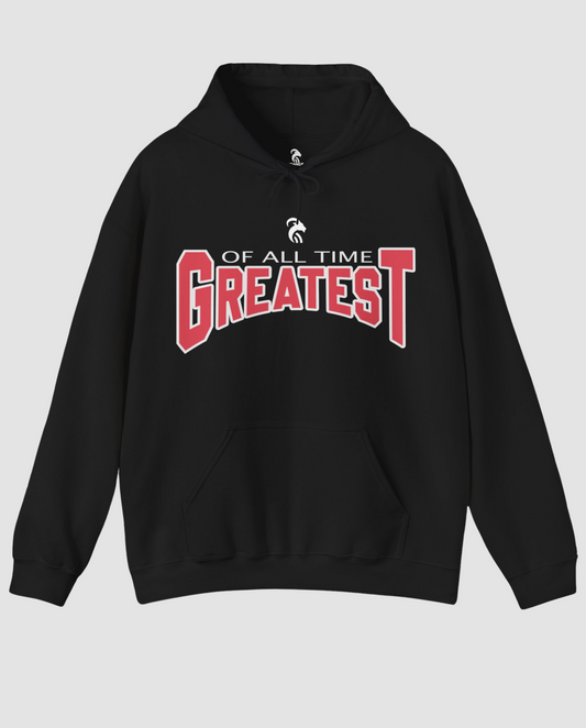 Greatest of all time - Limited edition - Red letter hoodie