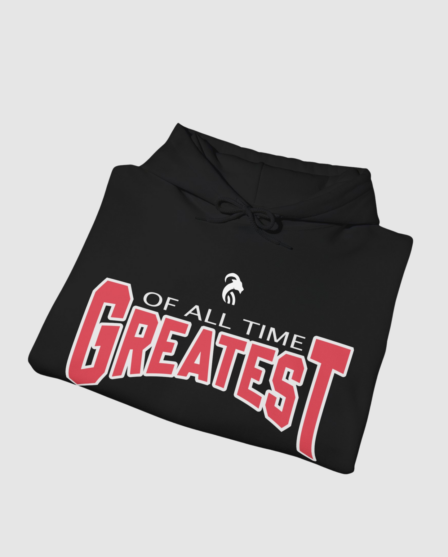 Greatest of all time - Limited edition - Red letter hoodie