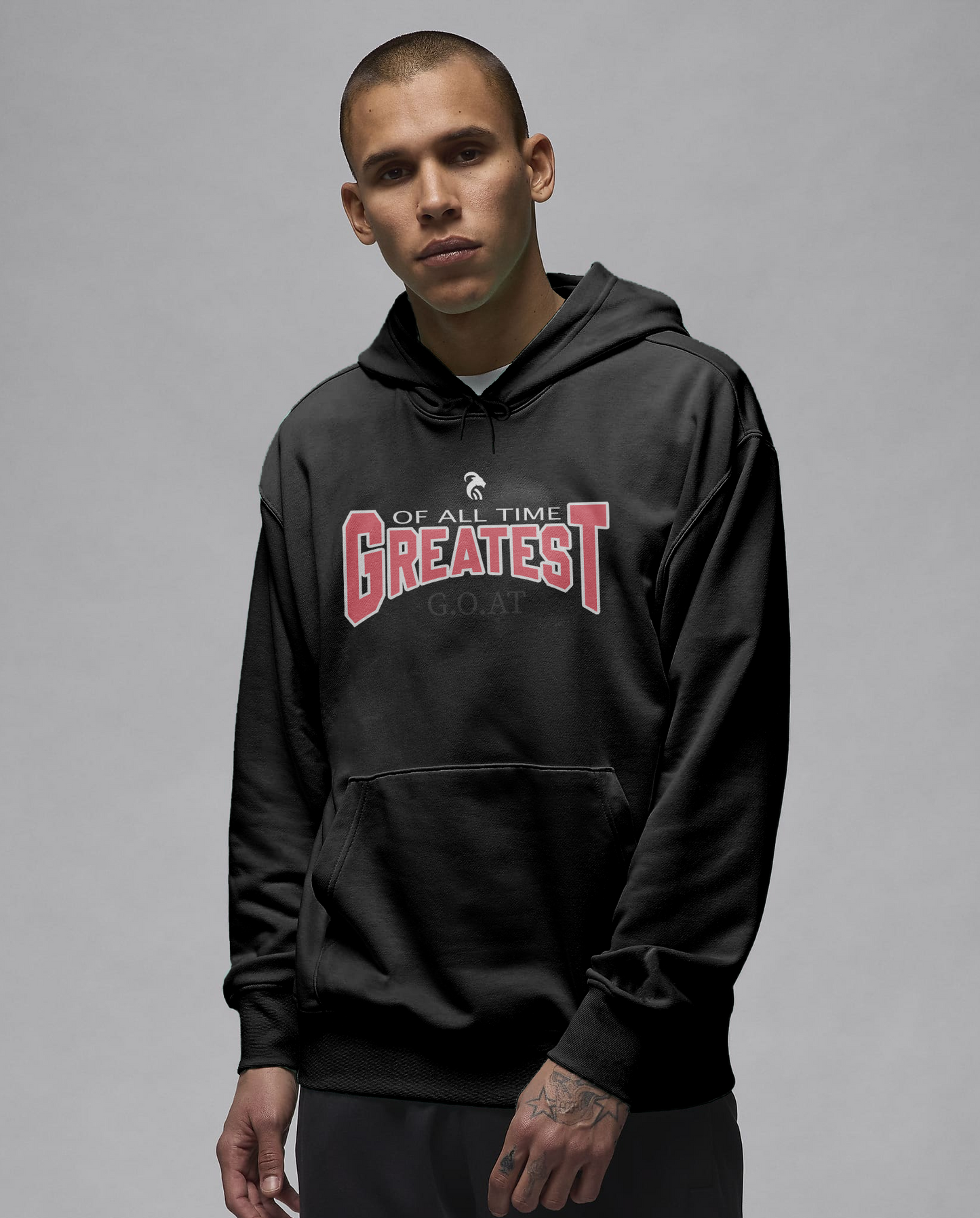 Greatest of all time - Limited edition - Red letter hoodie